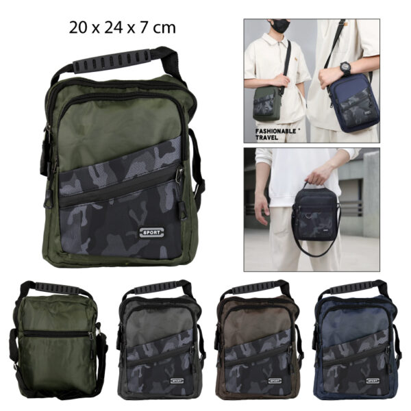 BOLSO DE HOMBRO CON ASA - 20 X 24 X 7 CM
