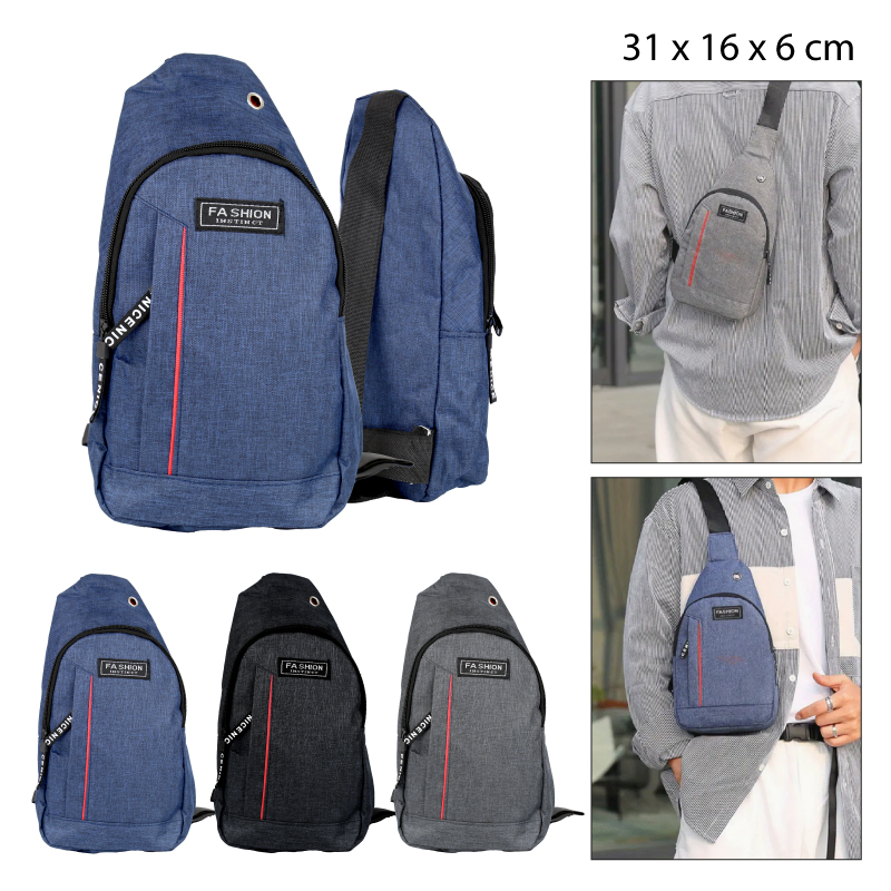 BOLSO CRUZADO - 31 X 16 X 6 CM