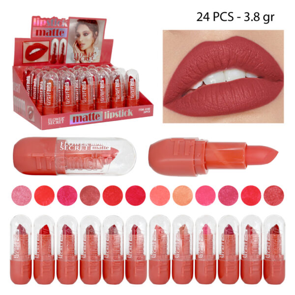 LABIAL EN BARRA MATTE "TRENDY" - 3.8 GR