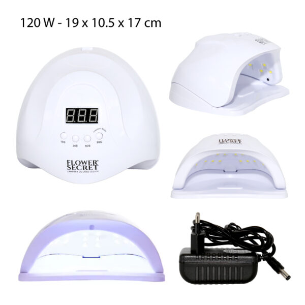 CABINA LED/UV PARA UÑAS - 120W
