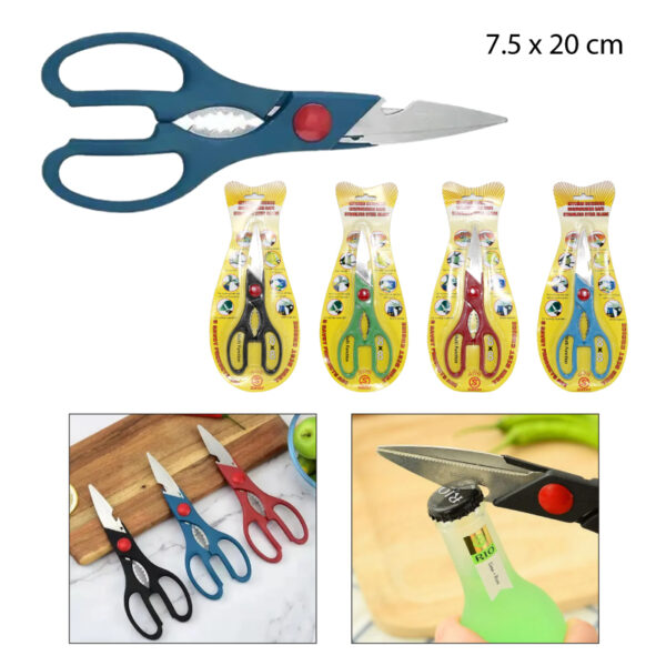 TIJERAS DE COCINA MULTIFUNCIÓN