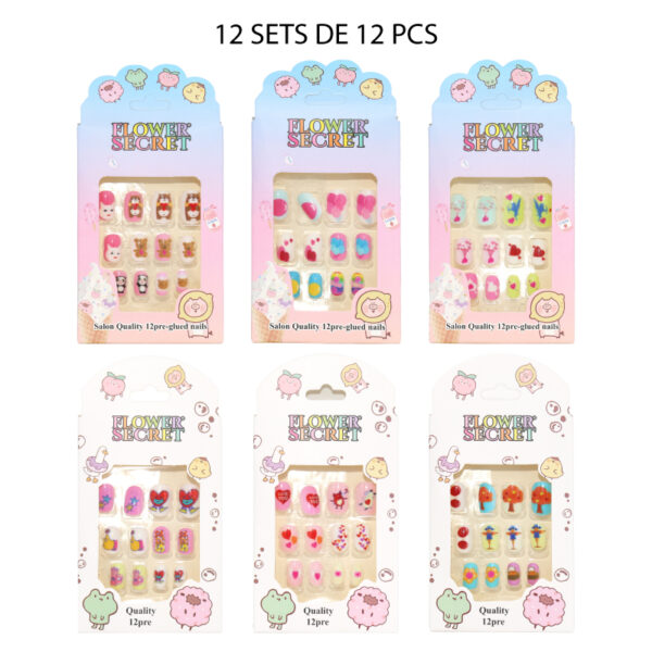 UÑAS POSTIZAS PARA NIÑAS