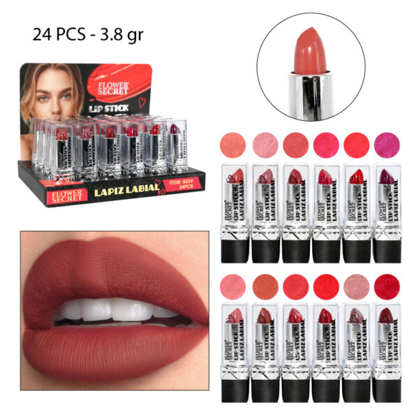 LABIAL EN BARRA MATTE - 3.8 GR