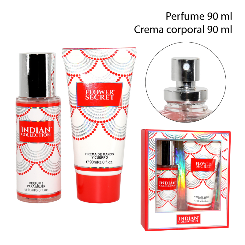 SET PARA MUJER: PERFUME 90 ML + CREMA CORPORAL 90 ML