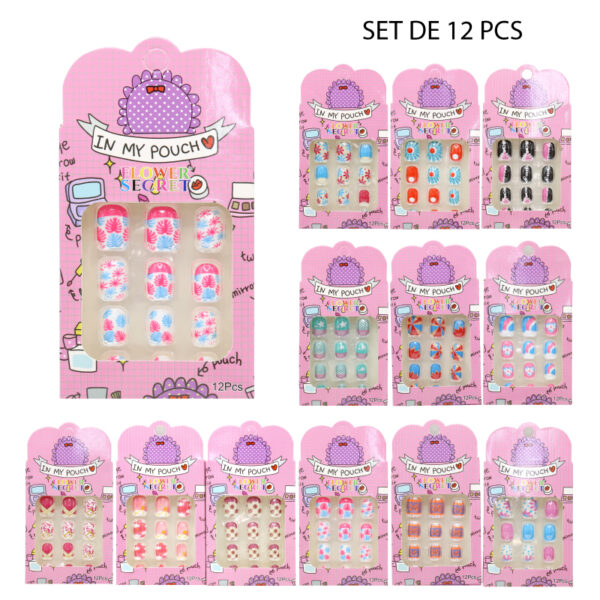 UÑAS POSTIZAS PARA NIÑAS