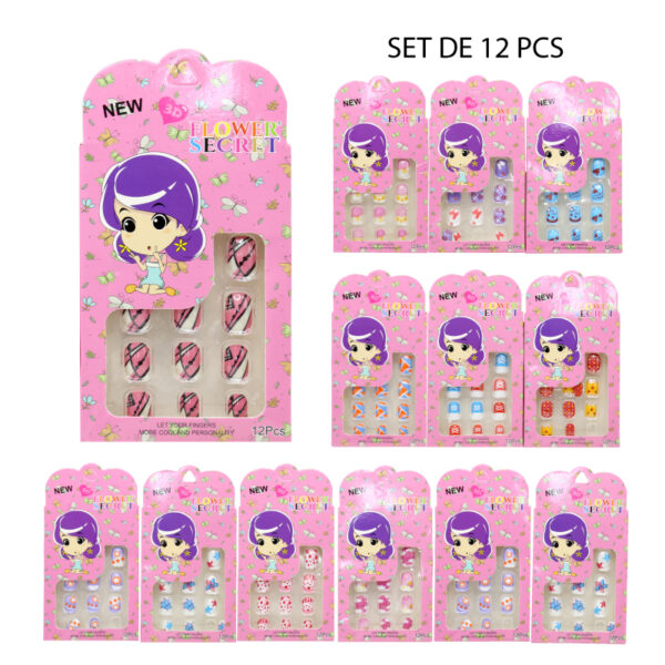 UÑAS POSTIZAS PARA NIÑAS
