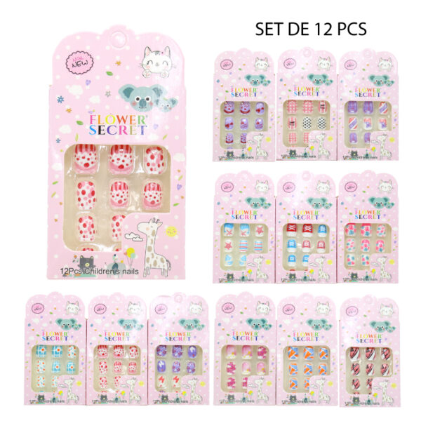 UÑAS POSTIZAS PARA NIÑAS