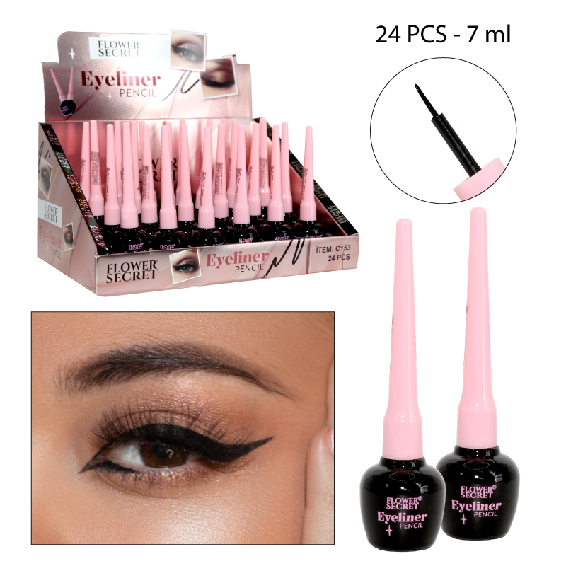 DELINEADOR LÍQUIDO NEGRO - 7 ML