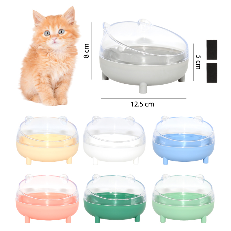 COMEDERO REDONDO PEQUEÑO PARA MASCOTAS - 12.5 CM