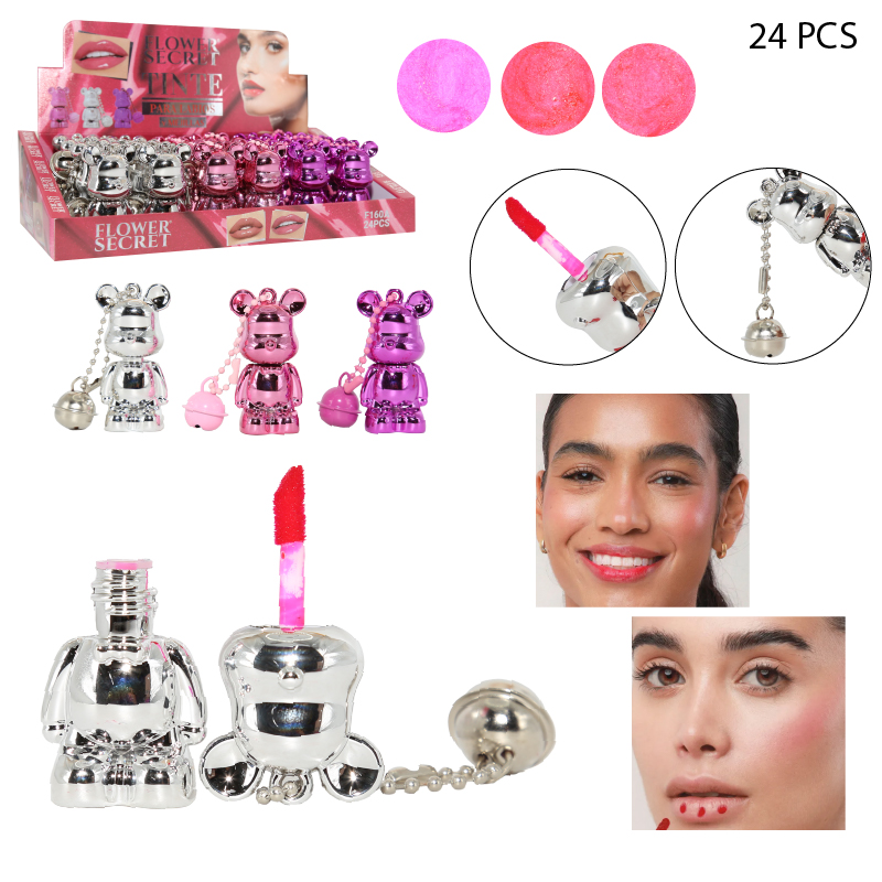TINTA LABIAL OSITO LLAVERO - 3.3 G