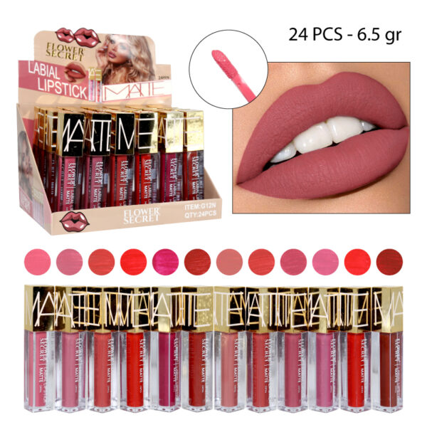 LABIAL LIPSTICK MATTE 24 HRS - 6.5 GR