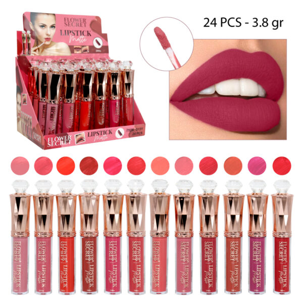 LABIAL LÍQUIDO MATTE "CRYSTAL" - 3.8 GR