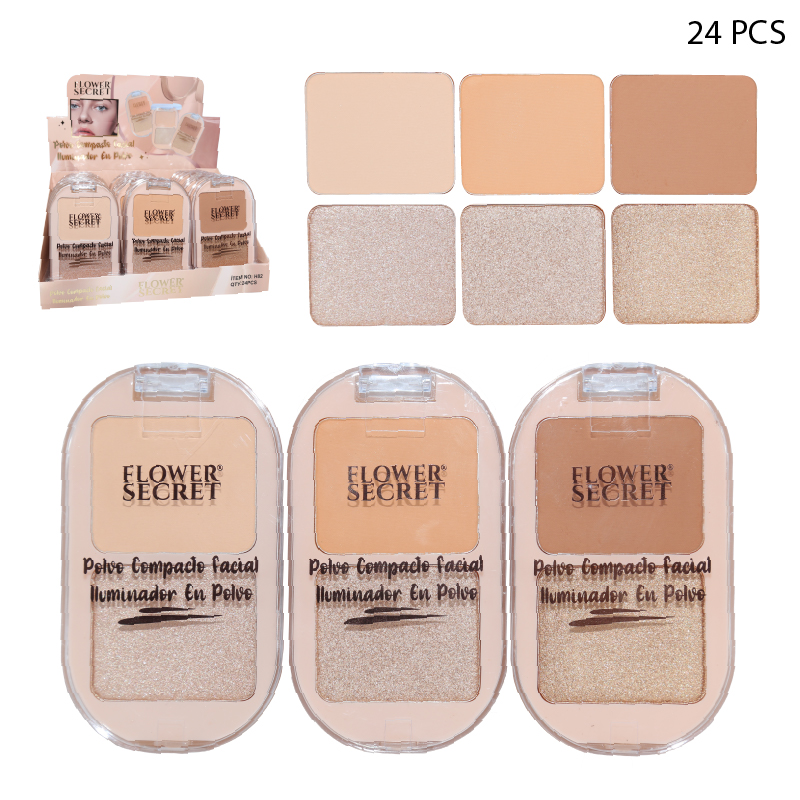 POLVO COMPACTO + ILUMINADOR 6 G