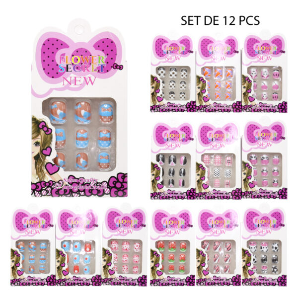 UÑAS POSTIZAS PARA NIÑAS