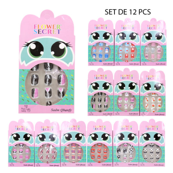 UÑAS POSTIZAS PARA NIÑAS