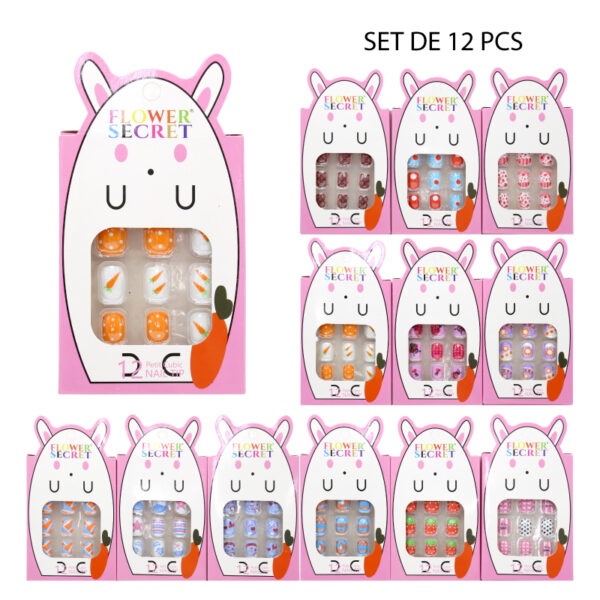 UÑAS POSTIZAS PARA NIÑAS
