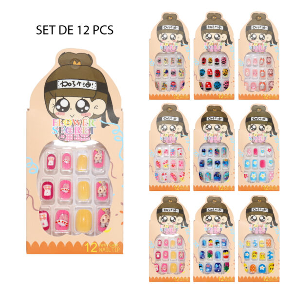 UÑAS POSTIZAS PARA NIÑAS