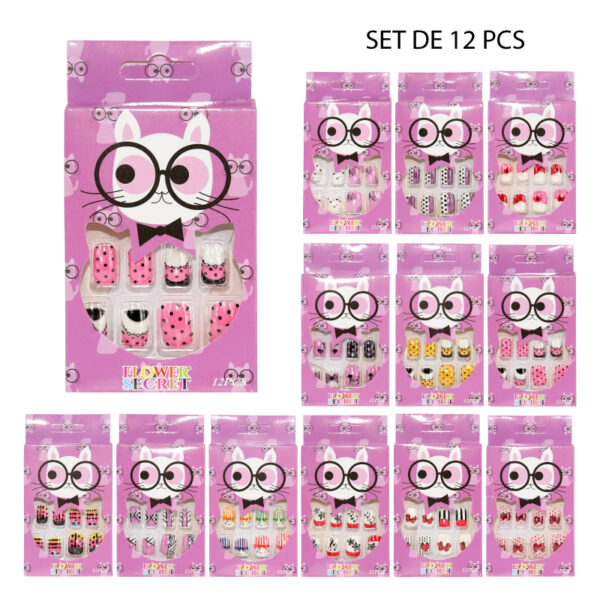 UÑAS POSTIZAS PARA NIÑAS