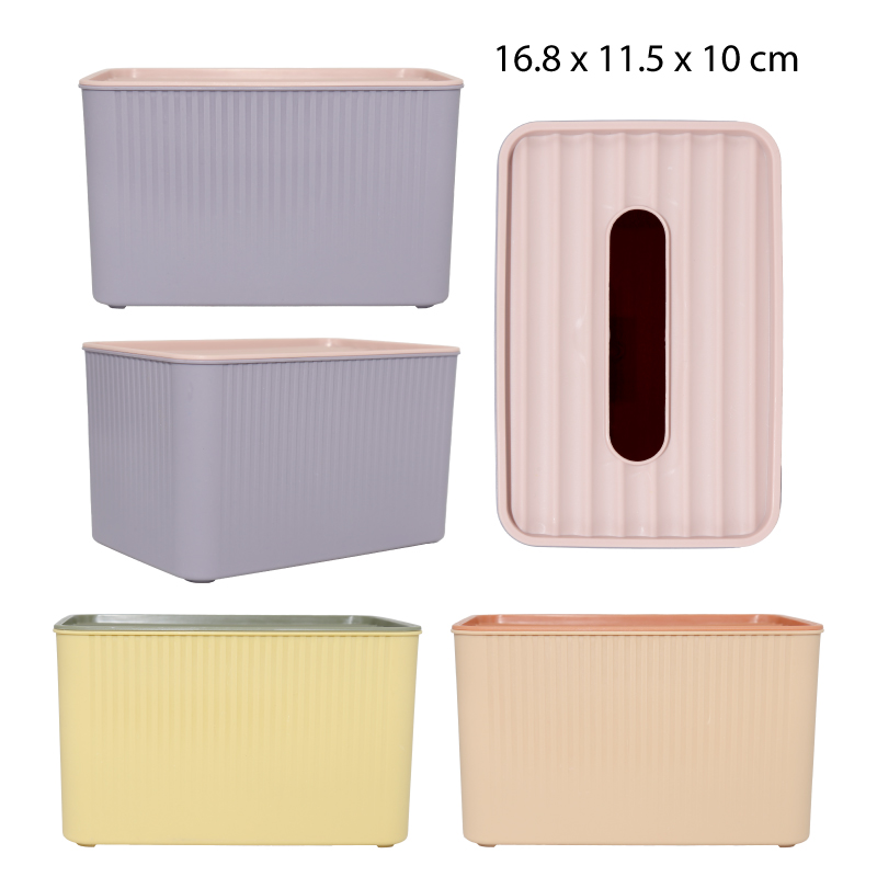 CAJA PLÁSTICA PARA PAÑUELOS