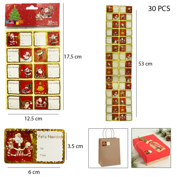 PEGATINAS NAVIDEÑAS