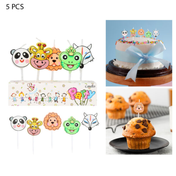 VELAS DE CUMPLEAÑOS ANIMALES