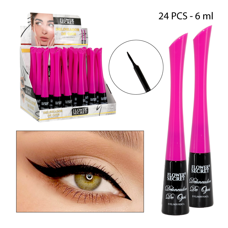 DELINEADOR LÍQUIDO NEGRO - 6 ML