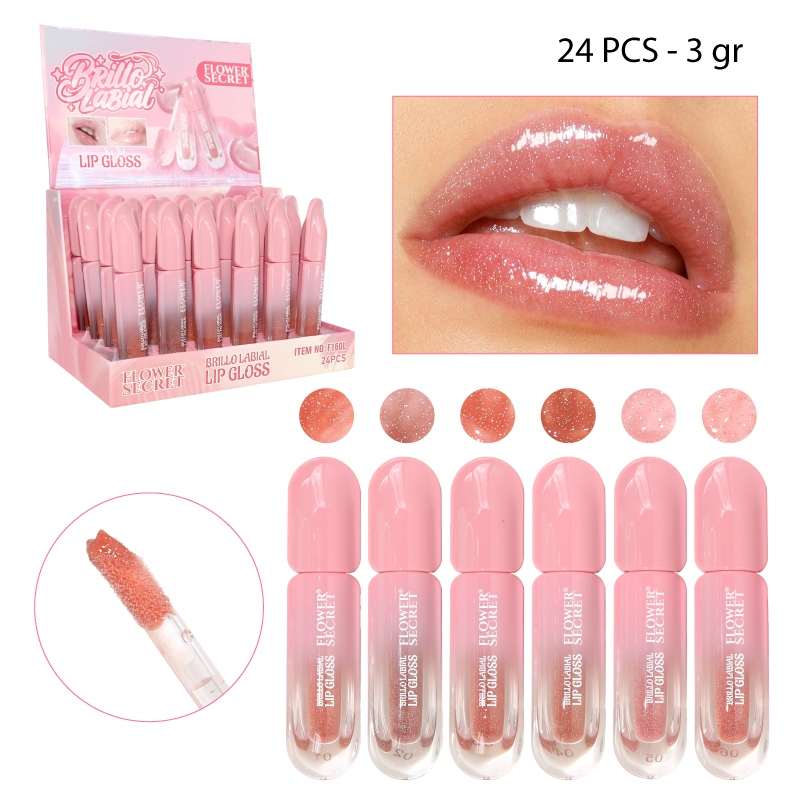 BRILLO LABIAL "NUDE" PERLADO - 3 GR