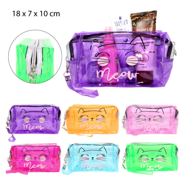 COSMETIQUEROS FLUORESCENTES "MEOW"