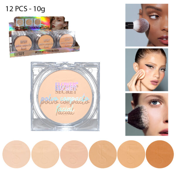 POLVO COMPACTO FACIAL - 10 GR