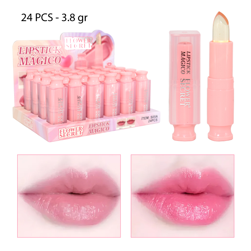 LABIAL EN BARRA TRANSPARENTE MÁGICO - 3.8 GR