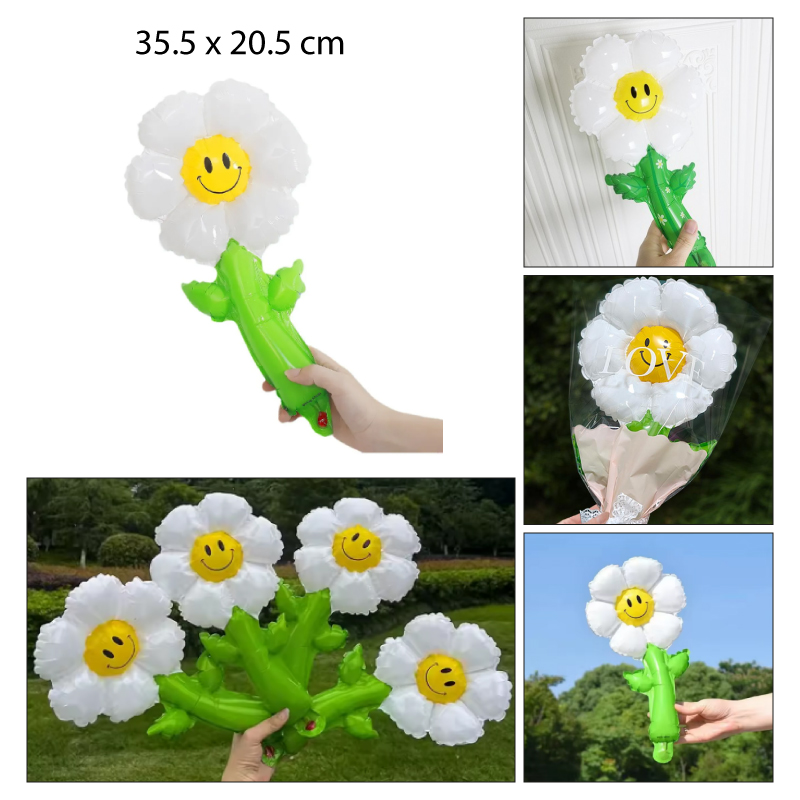 GLOBOS DE MARGARITAS - 35.5 CM