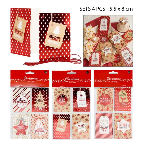 TARJETAS DE NAVIDAD PEQUEÑAS PARA REGALOS