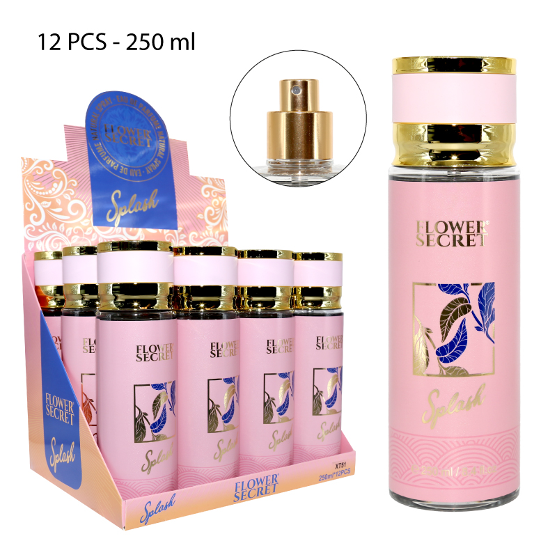 PERFUME SPLASH ÁRABE PARA MUJER - 250 ML