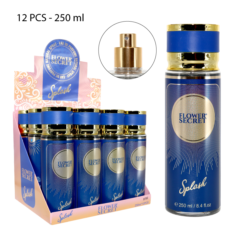 PERFUME SPLASH ÁRABE UNISEX - 250 ML