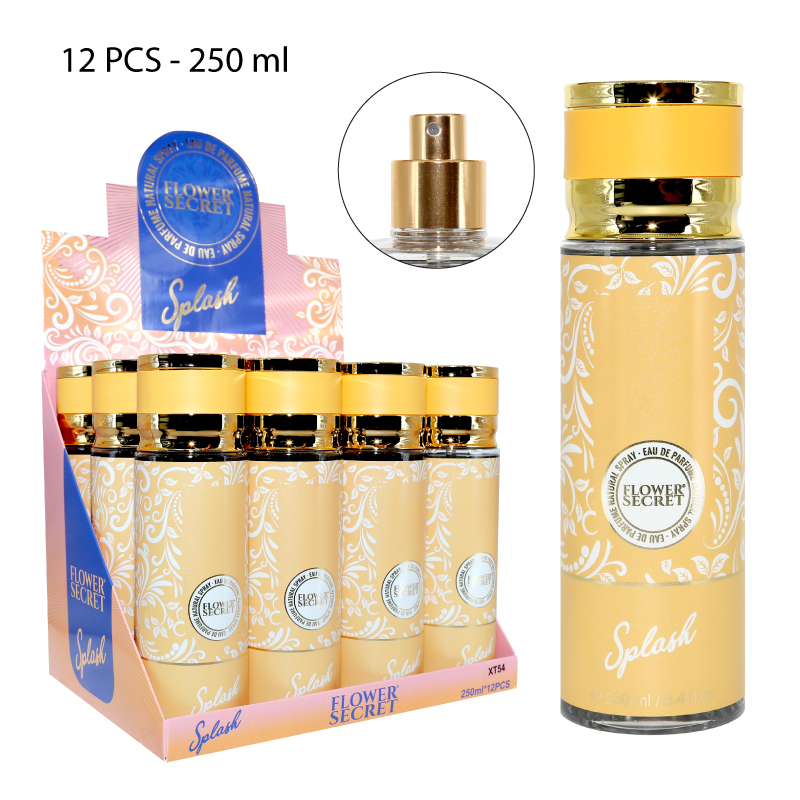 PERFUME SPLASH ÁRABE PARA MUJER - 250 ML