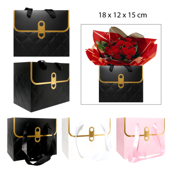 CAJA DE REGALO PARA FLORES - GRANDE