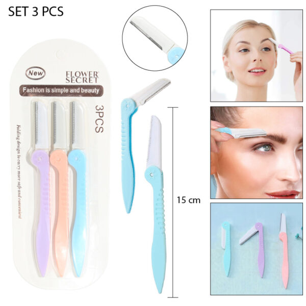 PERFILADOR DE CEJAS - 3 PCS