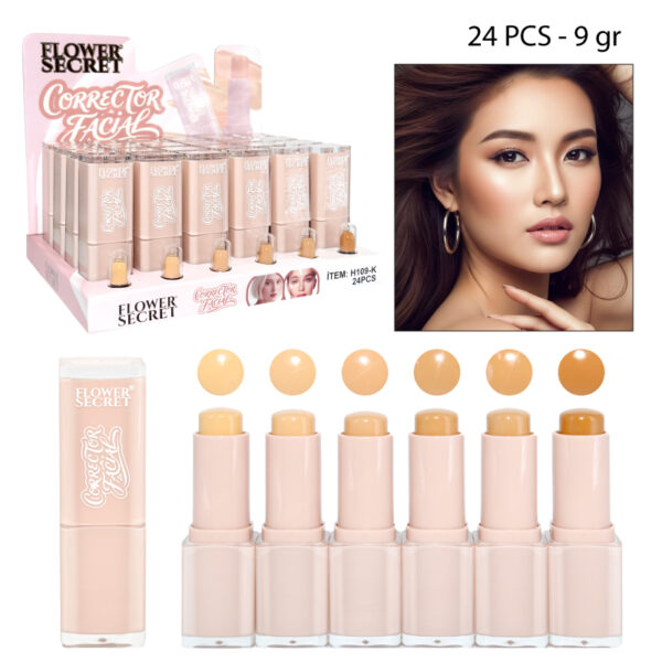 CORRECTOR EN BARRA 6 TONOS - 9 GR