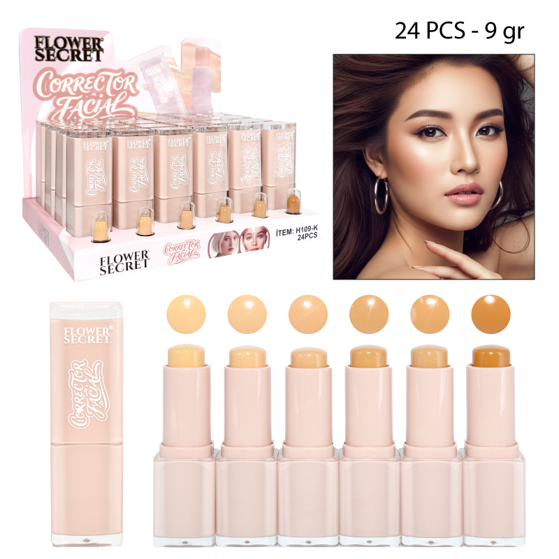 CORRECTOR EN BARRA 6 TONOS - 9 GR