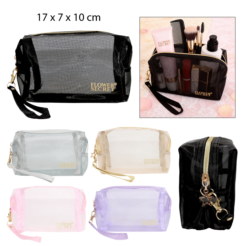 NECESER DE MAQUILLAJE - 17 X 7 X 10 CM