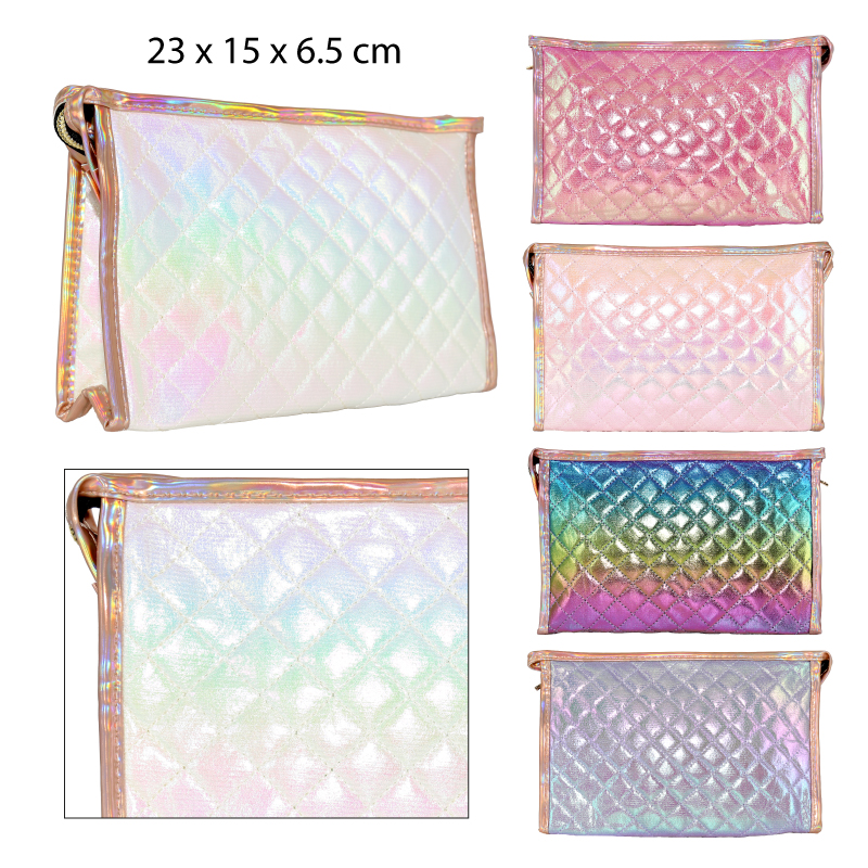 COSMETIQUERO RECTANGULAR TORNASOL DISEÑO SIRENA