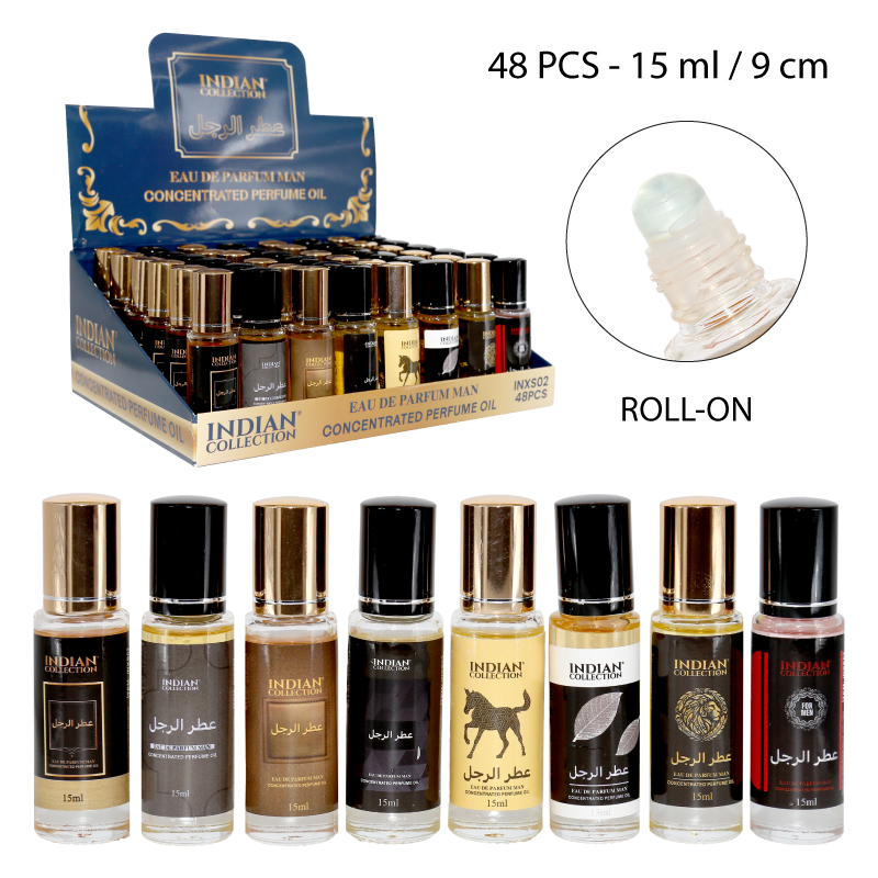 PERFUMES ÁRABES OIL ROLL-ON CONCENTRADO PARA HOMBRE - 15 ML