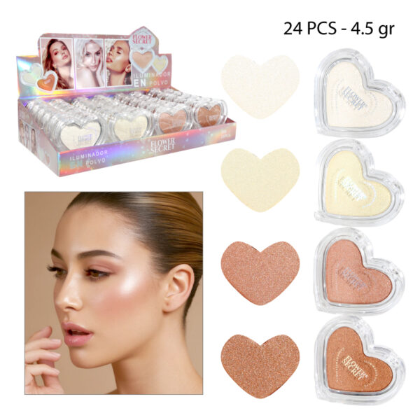 ILUMINADOR DISEÑO DE CORAZÓN - 4.5 G