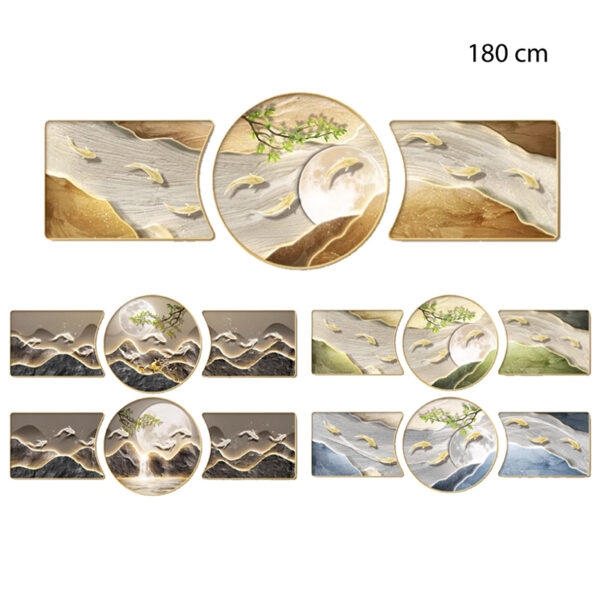 MURAL DECORATIVO DE 3 PIEZAS, PAISAJE - 180 CM