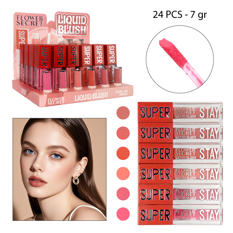 RUBOR LÍQUIDO "SUPER STAY" - 7 GR