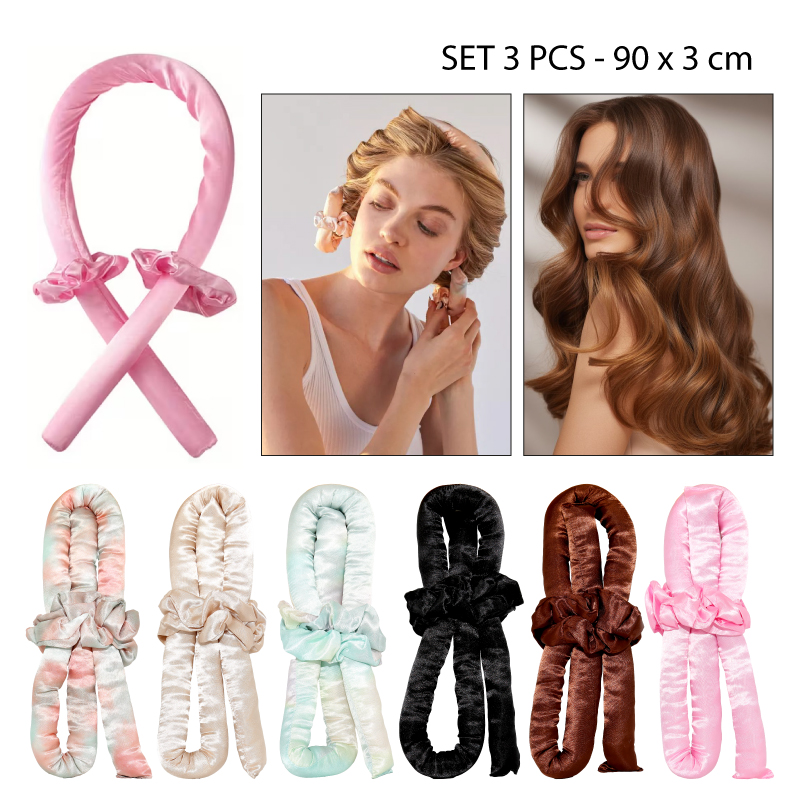 RIZADOR DE PELO FLEXIBLES DELGADOS - 90 X 3 CM