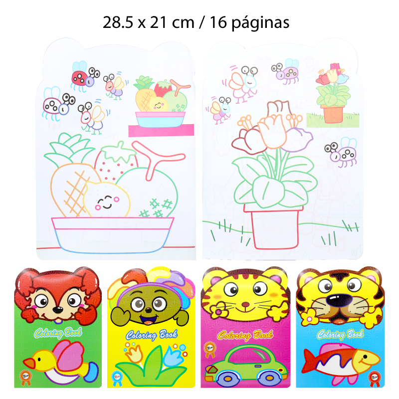 LIBRO PARA COLOREAR ENTRETENIDO