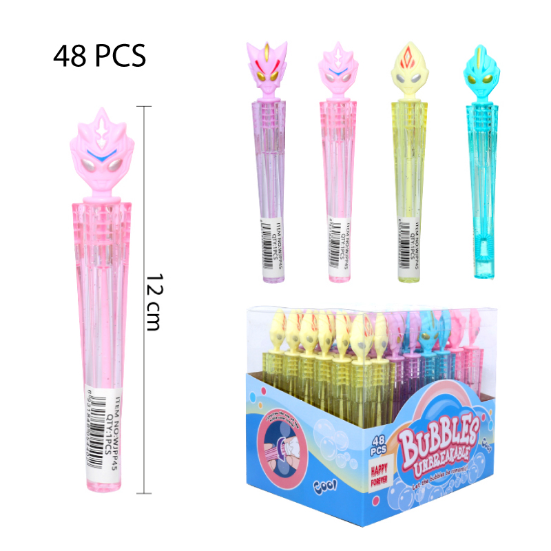 VARA DE BURBUJAS DISEÑO DE ROBOT - 12 CM