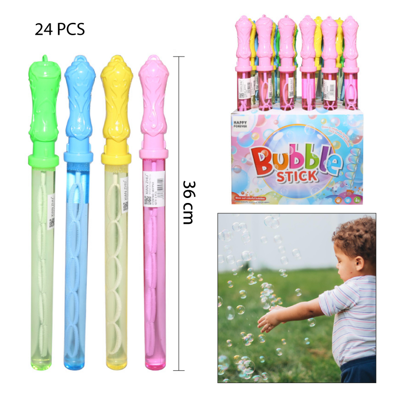 VARA DE BURBUJAS DISEÑO DE VARITA MAGICA - 36 CM