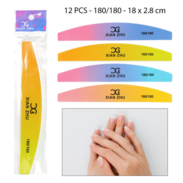 LIMAS DE UÑAS OVALADA - 180/180